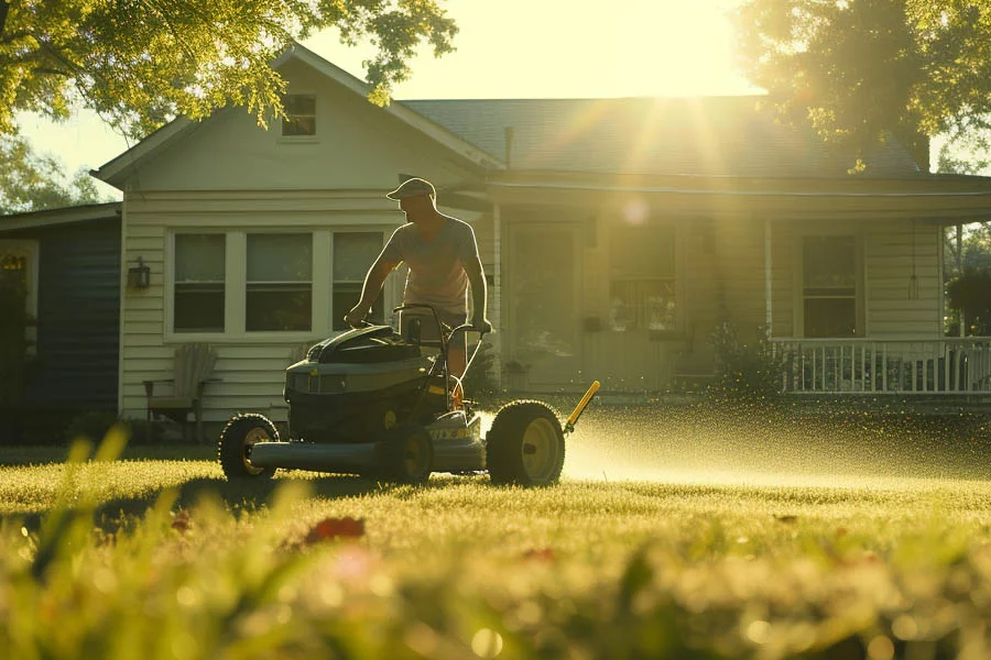 best self propelled electric mower